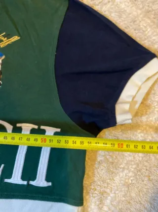 Polo Bendorff XL Verde Blanco