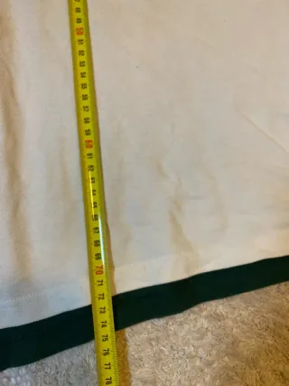 Polo Bendorff XL Verde Blanco