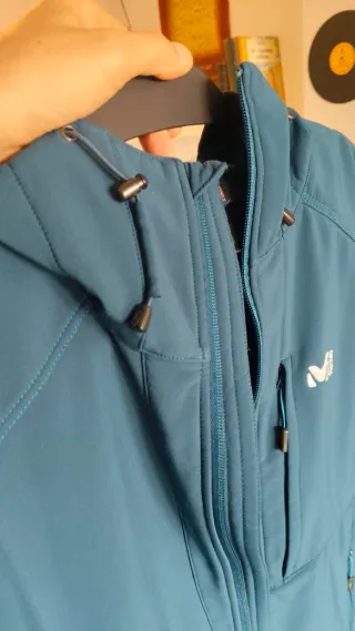 Chaqueta Millet Softshell Azul Talla L