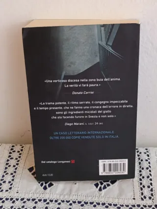 Libro L'ipnotista di Lars Kepler · thriller