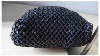 Borsa Ceannis vera pelle nera