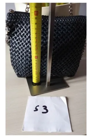 Borsa Ceannis vera pelle nera