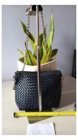 Borsa Ceannis vera pelle nera