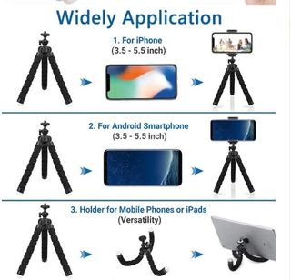 Trípode flexible para móvil/cámara