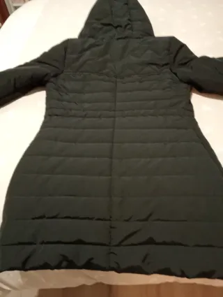 Plumífero TS con capucha negro