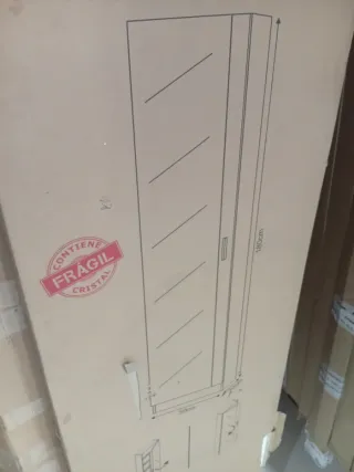 Zapatero 1 Puerta con Espejo