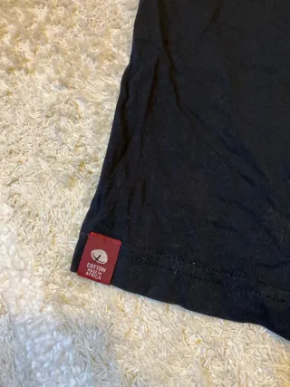 Camiseta Puma Negra y Amarilla Talla M