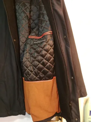 Chaqueta térmica hombre negra Talla M