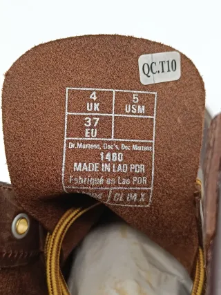 Dr. Martens 37 Crazy Horse Marrone