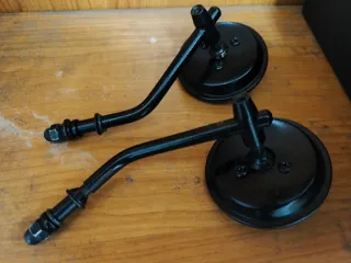 Retrovisores Harley Davidson Negros