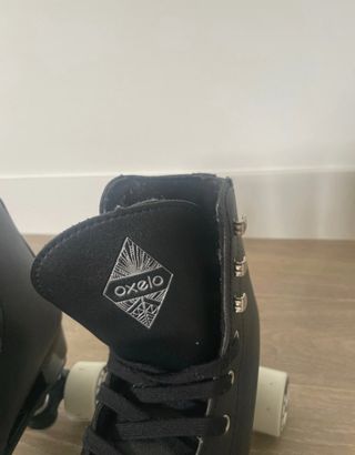 Patines Oxelo 4 Ruedas Negros