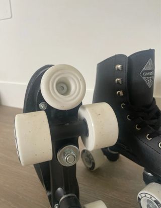Patines Oxelo 4 Ruedas Negros