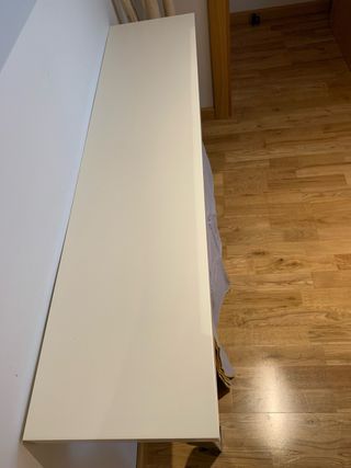 Consola estantería Ikea patas metálicas