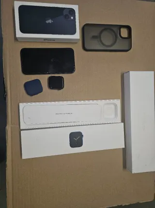 iPhone 13 y Apple Watch Serie 6 44mm
