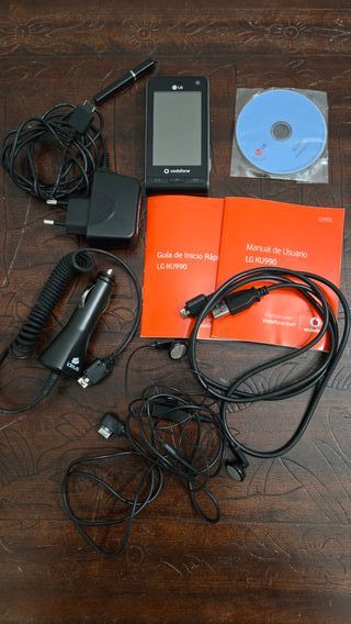 Móvil LG KU990 Vodafone + Accesorios