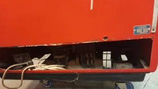 Nevera Coca-Cola Vintage Roja