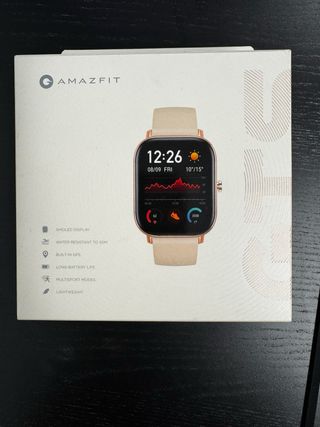 Reloj Inteligente Amazfit GTS Beige/Dorado
