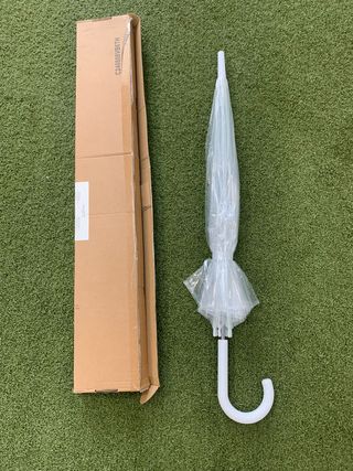 Paraguas Transparente Amazon Basics