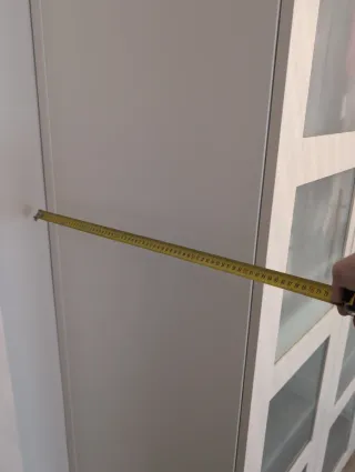 Armario Ikea PAX puertas cristal y madera