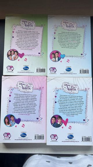 DVD Disney Violetta Temporada 1 (4 partes)