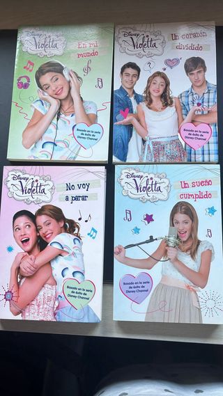 DVD Disney Violetta Temporada 1 (4 partes)