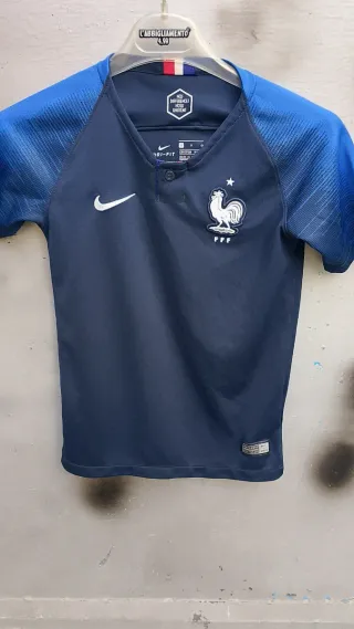 Maglia Calcio Francia Nike Dri-Fit tg 8/10 anni