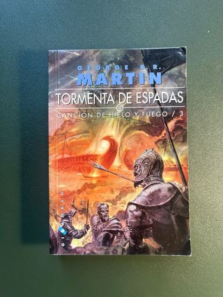 Juego de Tronos. TERCER LIBRO. Canción de hielo.