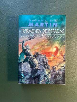 Juego de Tronos. TERCER LIBRO. Canción de hielo.