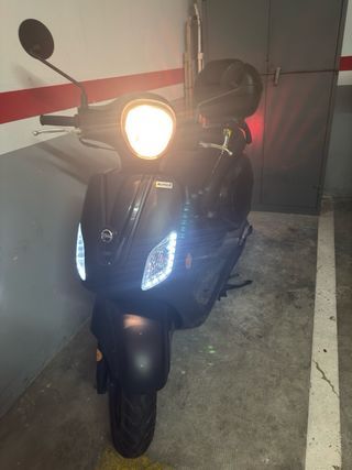 SYM Fiddle 3 50cc Negra Mate 2026