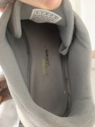 Scarpe sportive Skechers uomo grigie