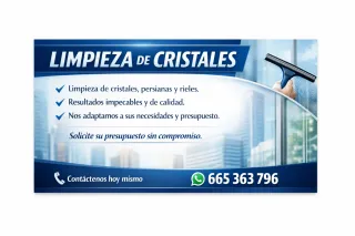 Limpieza de cristales
