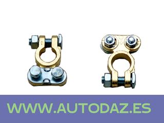 JUEGO TERMINALES BORNES BATERIA ACCESOIRES VOITURE ELECTRÓ