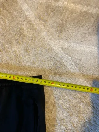 Adidas Capri Pantalón Pirata Negro Blanco Y2K