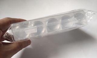 Coin capsules transparent 100pcs 27mm - NEW