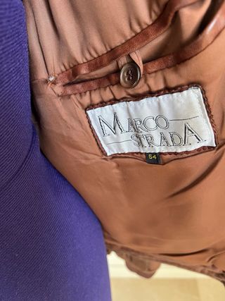 Cazadora Piel Aviador Marrón