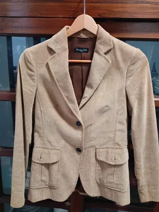 Americana pana Massimo Dutti beige