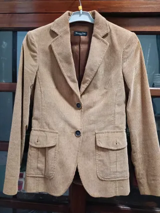 Americana pana Massimo Dutti beige