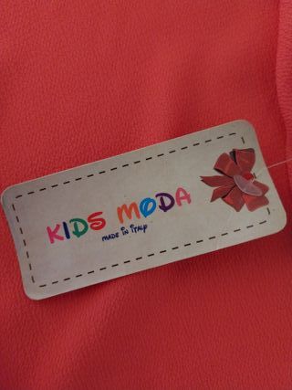 Blusa salmão com pendente coração 12 anos