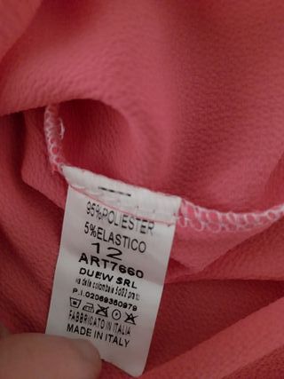 Blusa salmão com pendente coração 12 anos