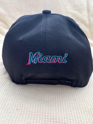 Gorra New Era Miami Marlins Negra