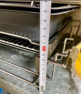 Guías y Bandejas Horno Acero Inoxidable