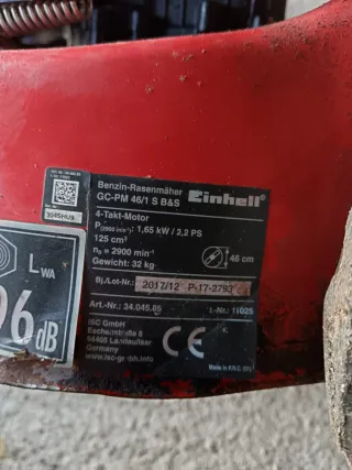 Cortacésped Einhell