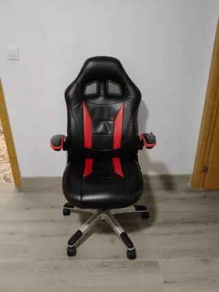 Silla Gaming Negra y Roja
