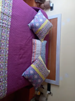 Canapé 150cm con colchón y cabecero