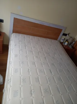 Canapé 150cm con colchón y cabecero