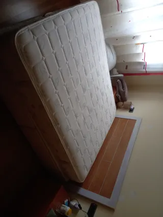 Canapé 150cm con colchón y cabecero