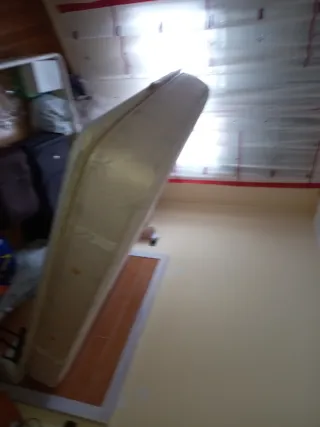 Canapé 150cm con colchón y cabecero