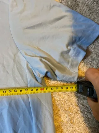 Polo Adidas azul deportivo Y2K