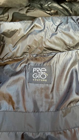 Pregio Couture Piumino Nero Taglia 48