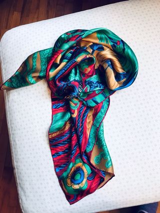 Foulard Christian Fischbacher seta multicolor